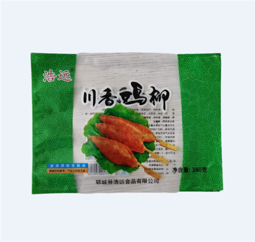 川香雞柳包裝袋定制